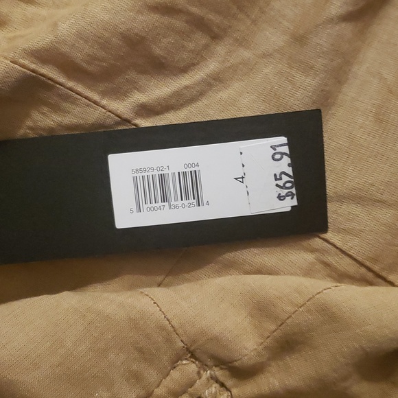 New Banana Republic Mind Dress Sz 4 Tan color - Picture 9 of 12